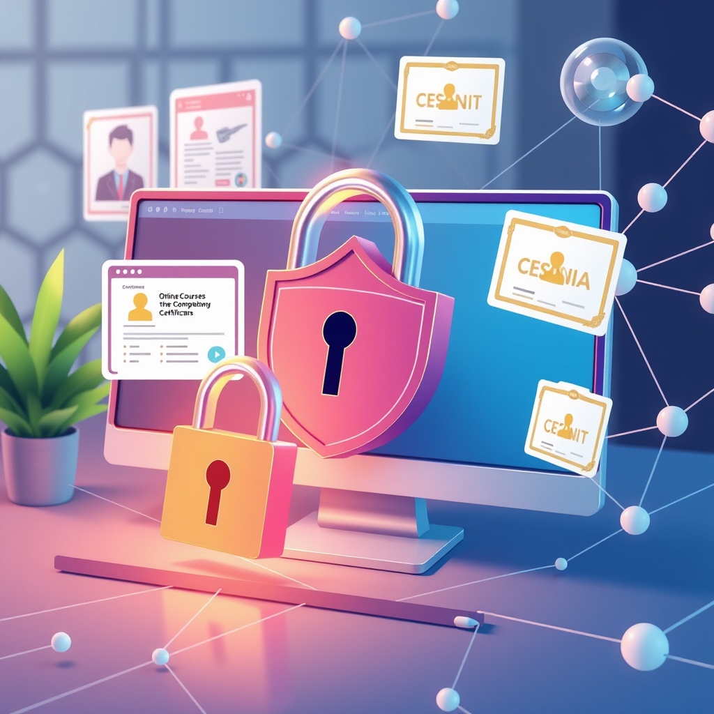 Blockchain's Impact on Enhancing Authentication of Online Course Completion