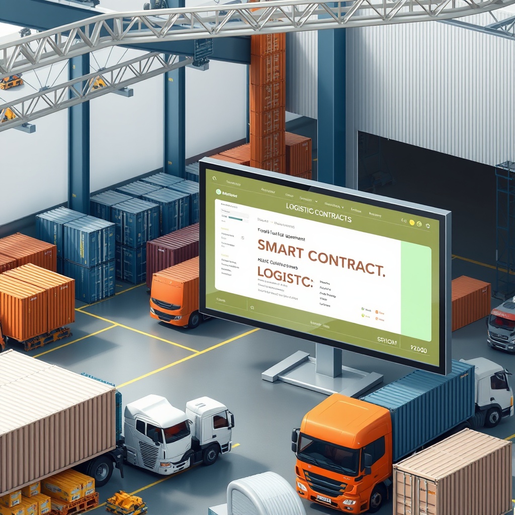 Smart Contract-Based Service Level Agreements in Logistics