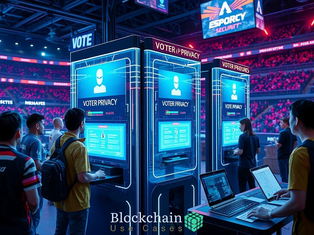 Ensuring Voter Privacy and Anonymity in Esports