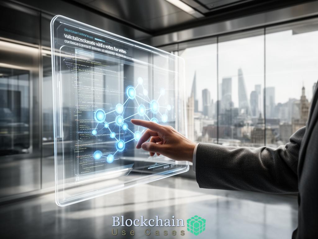 Smart Contracts for Automated Vote Validation