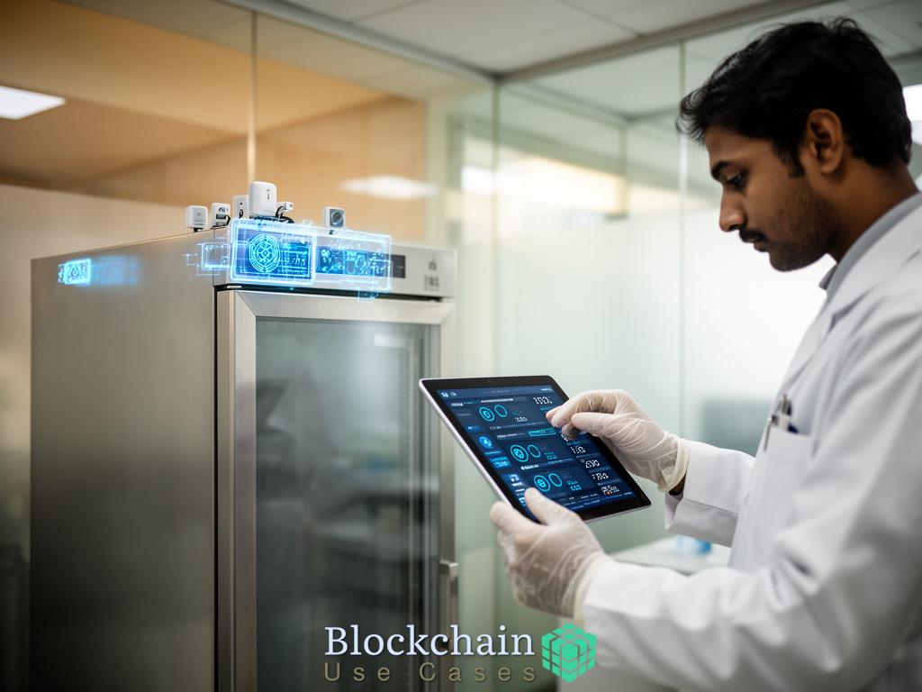 Integration of Blockchain with IoT for Real-Time Vaccine Monitoring
